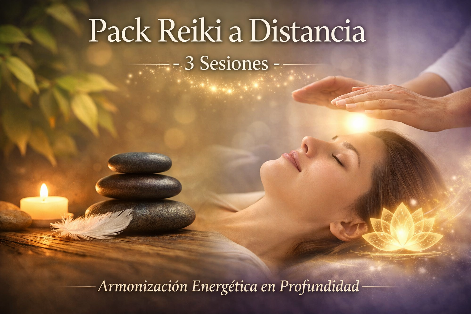 Pack 3 sesiones Reiki a distancia